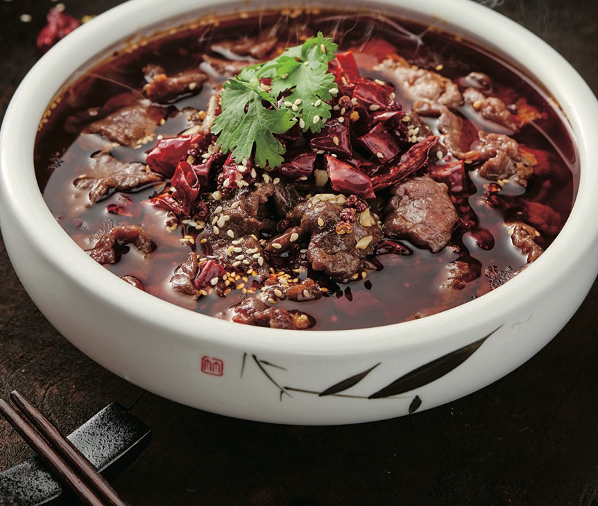 水煮牛肉 Sichuan Chilli-Poached Beef